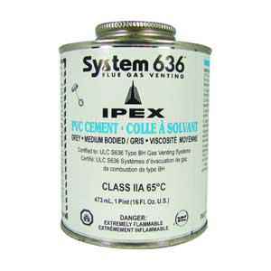 473ml 636 System PVC Cement