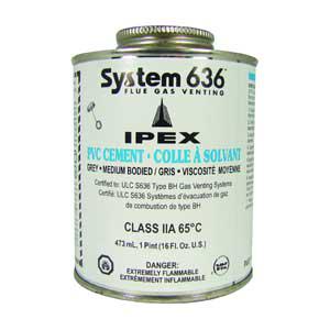 CEMENT PVC 473ML SYSTEM 636