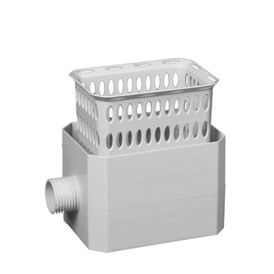 2" x 3" Rainwater Colander Kit, White