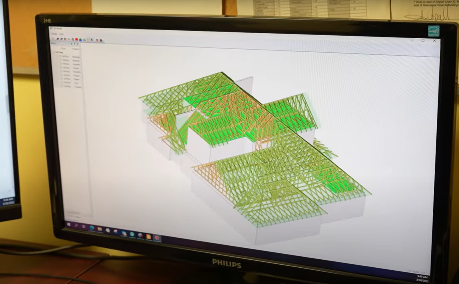an image of a computer screen showing an example of a designed deck