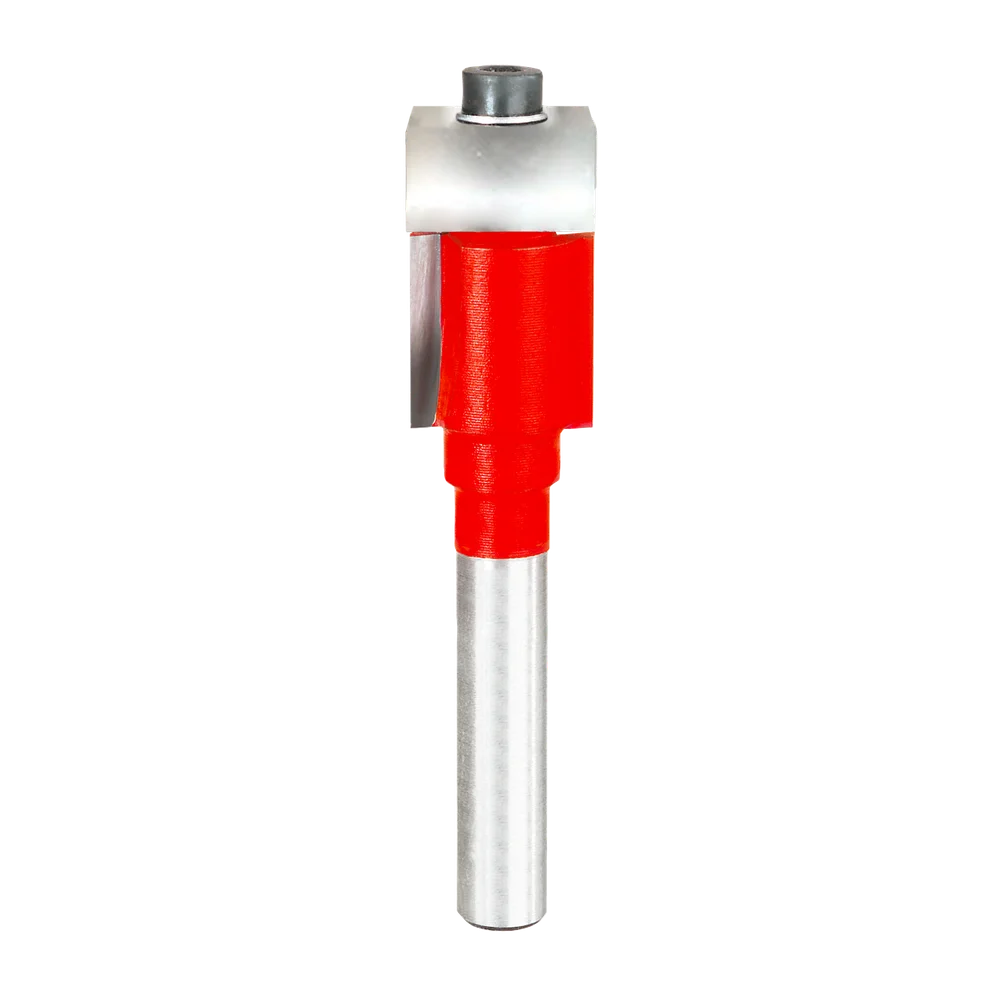 1/2" (Dia.) Bearing Flush Trim Bit with 1/4" Shank