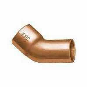 1/2" 45° Elbow, Copper