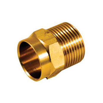 1/2" Brass Pipe Adapter Fitting