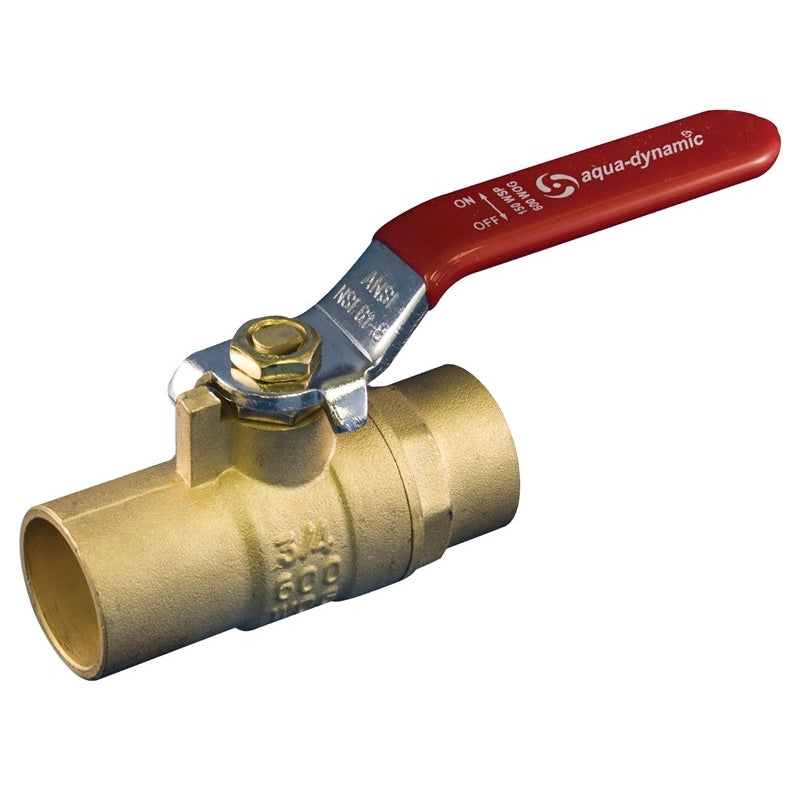 VALVE STOP&WST 1/2IN BRS SP LF