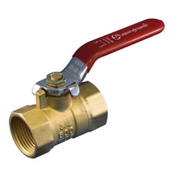 VALVE BALL 1/2IN BRASS SP LF