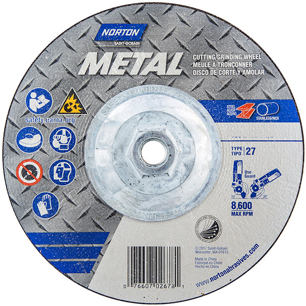 4-1/2" Metal Grinding Wheel