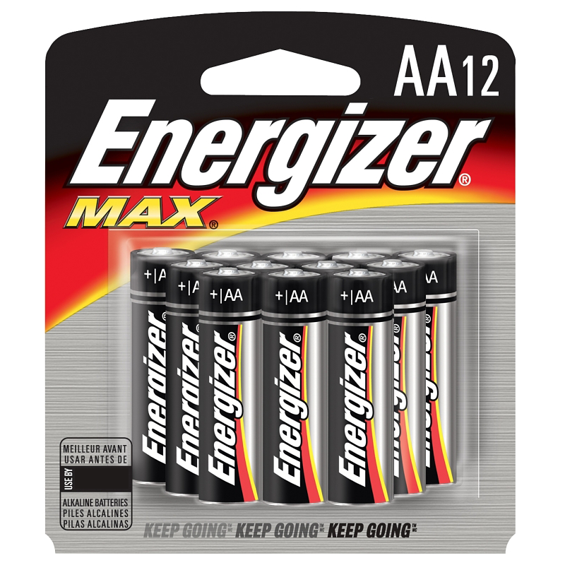 AA Alkaline Battery (12 Pack)