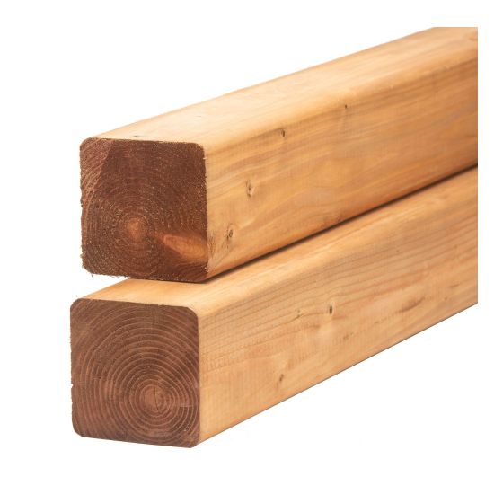 4"x4"x12' Brown Pressure Treated Post