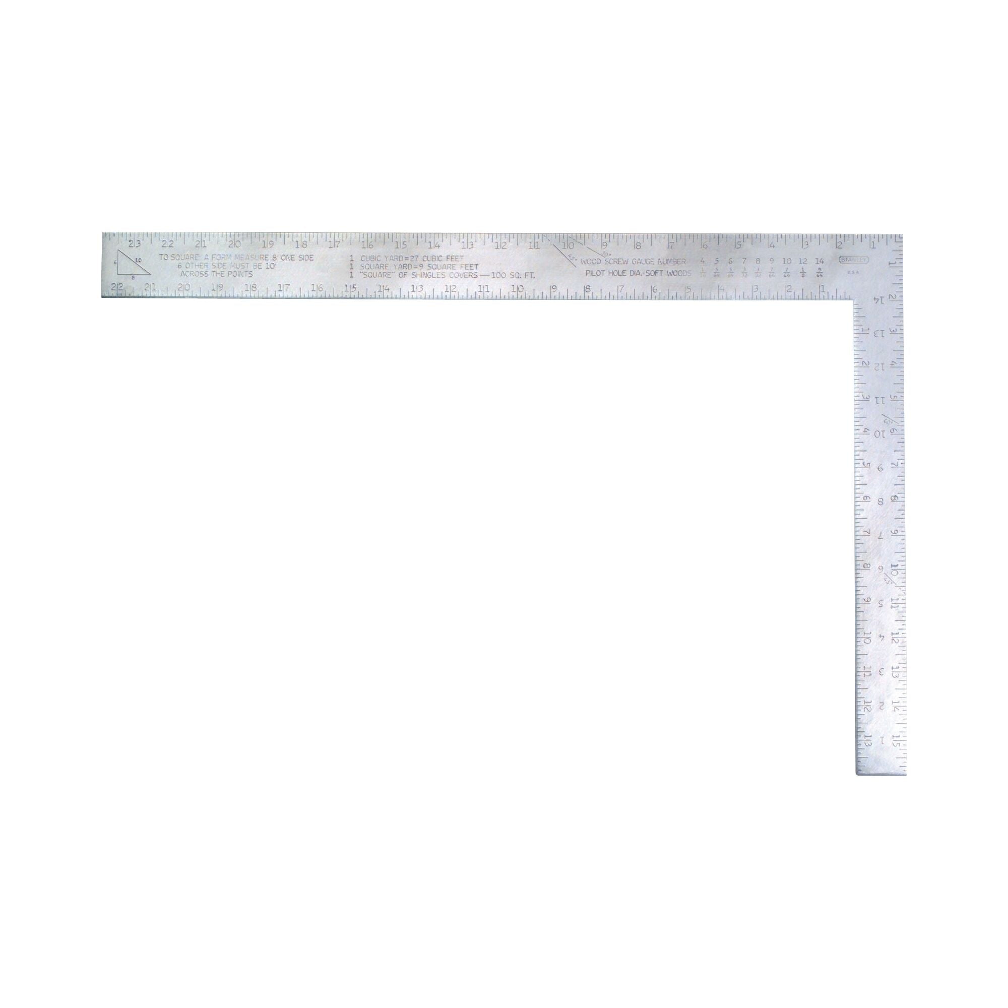 24"x16" Aluminum Carpenter Square