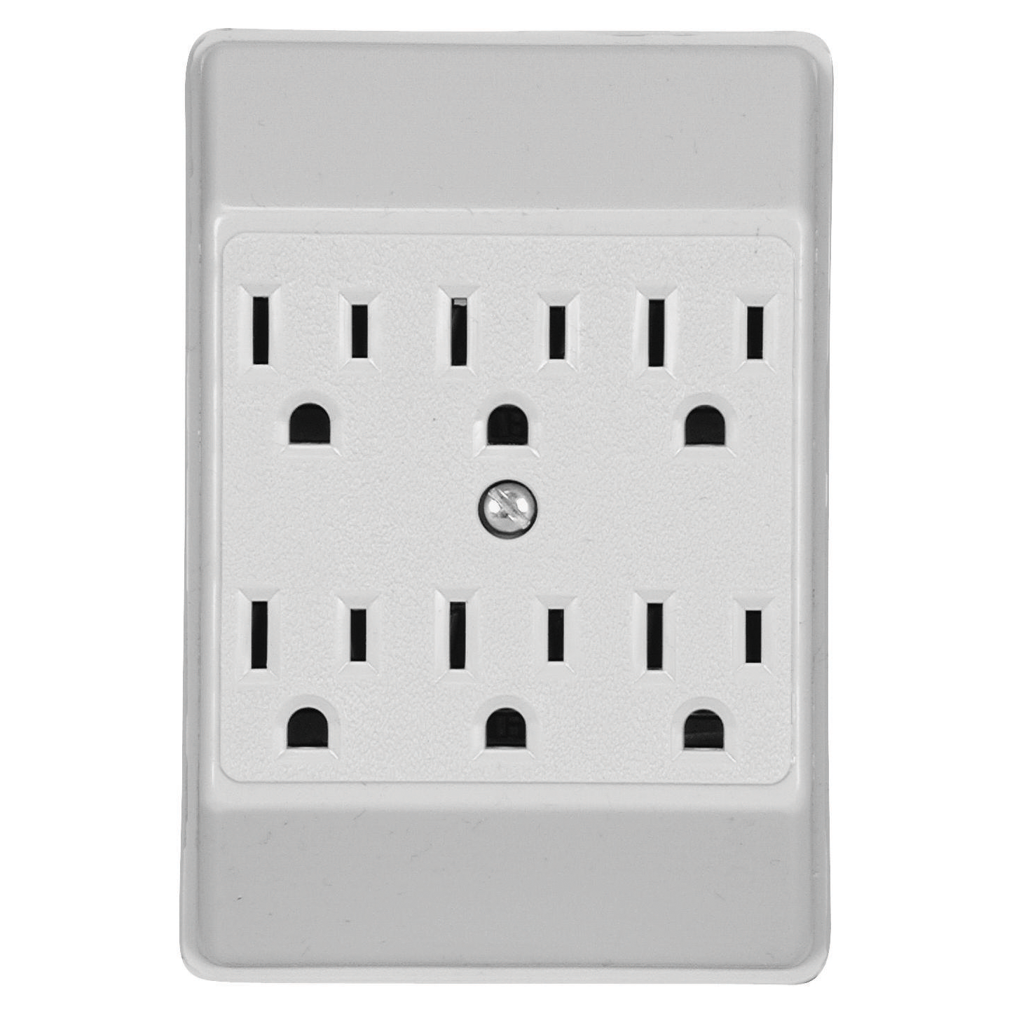 PLUG OUTLET WHITE 15A 125V