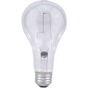 BULB LIGHT STD 200W CLEAR 1BX