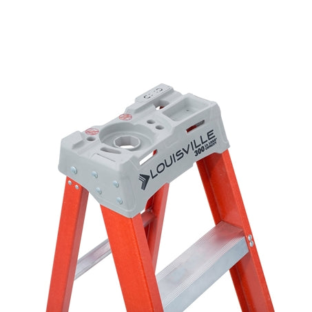 Step Ladder, 4 foot, Fiberglass, Grade 1A (300 pounds)