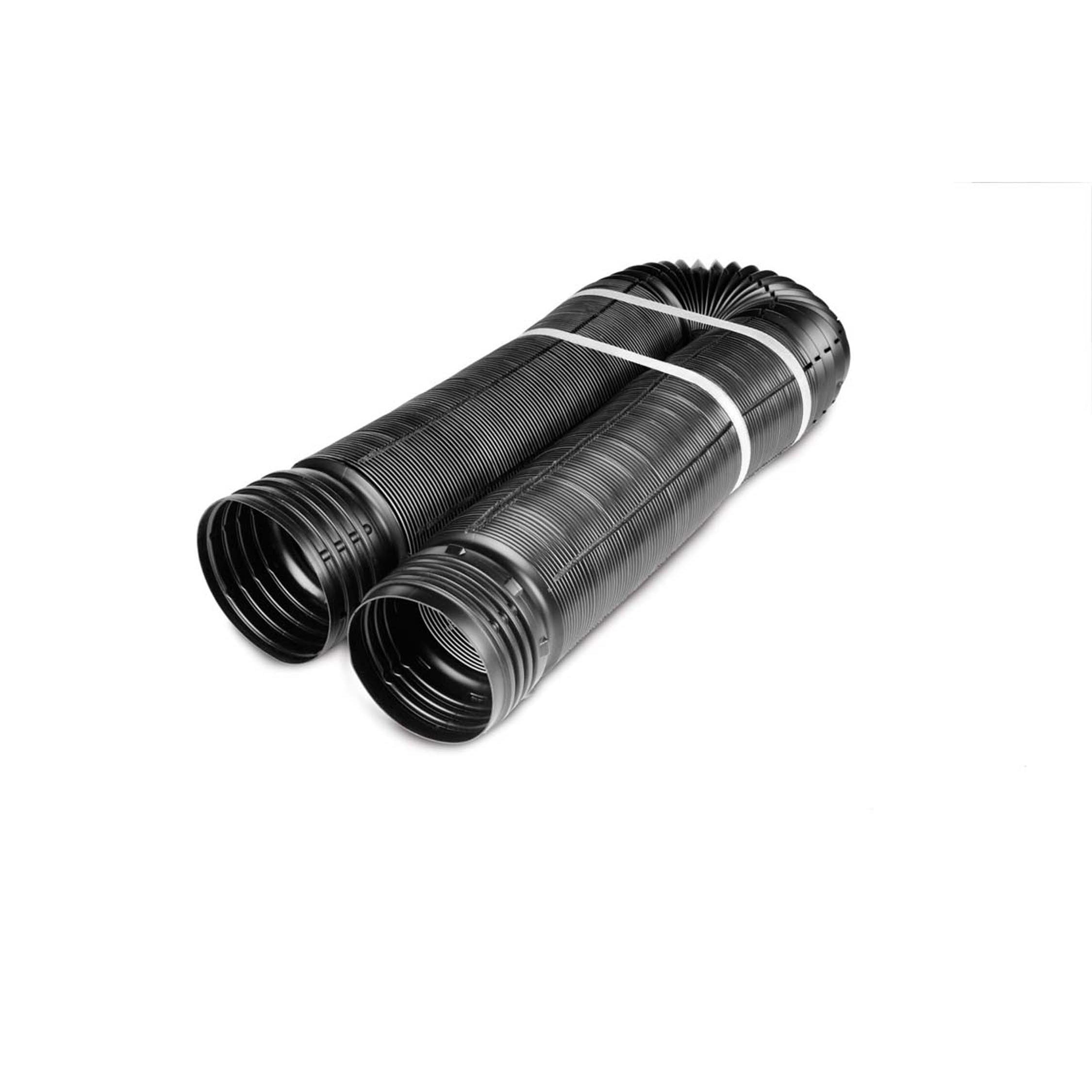 12' Flex Drain Perforated Pipe