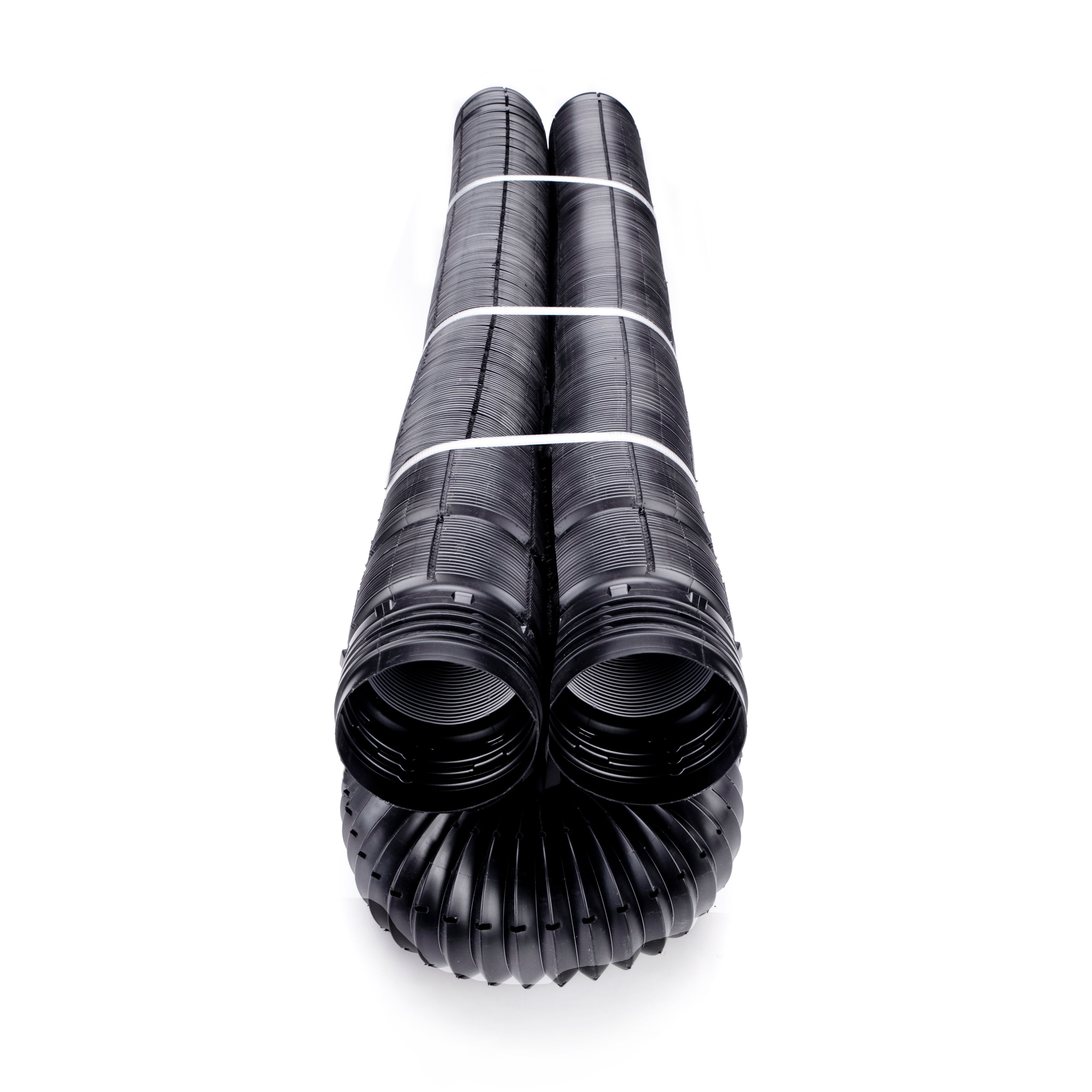50' Flex Drain Perforated Pipe