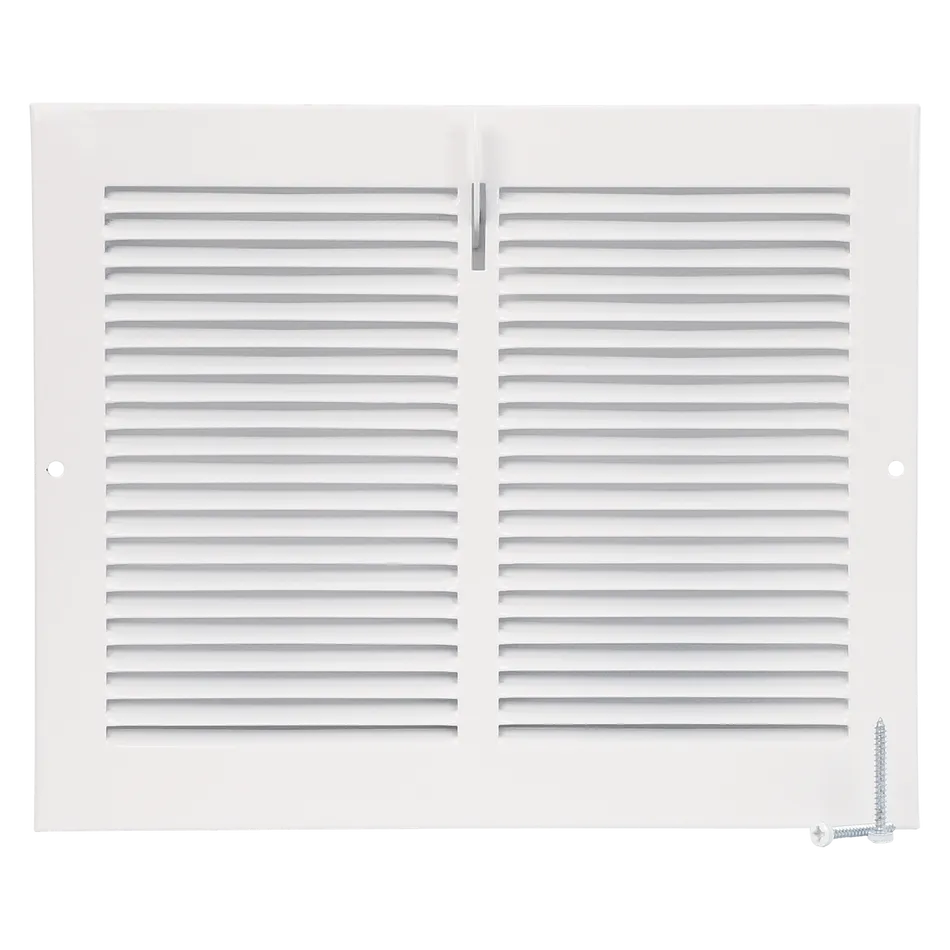 10" x 4" Sidewall Grille, White