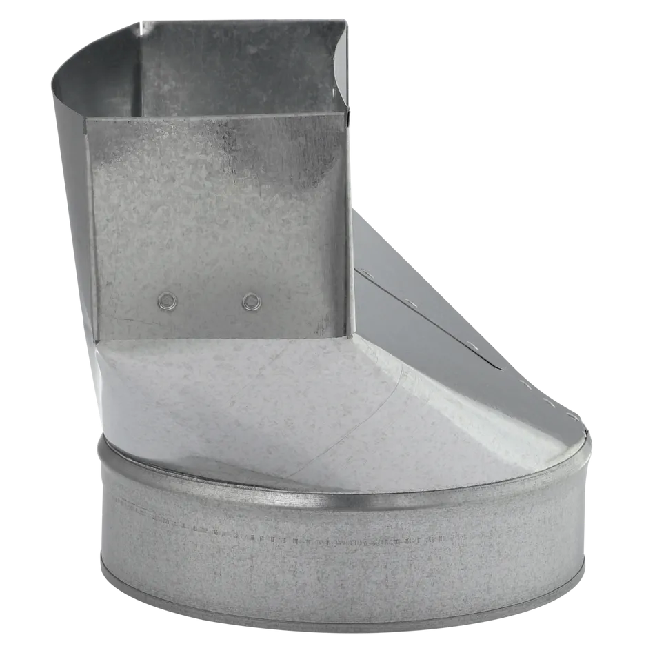 3-1/4" x 10" x 5" Register Universal Boot Galvanized