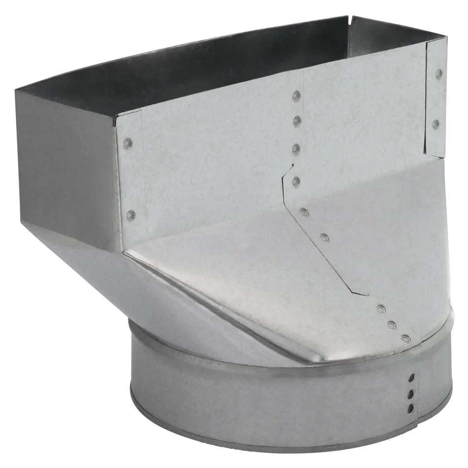 4" x 10" x 5" Register Universal Boot Galvanized
