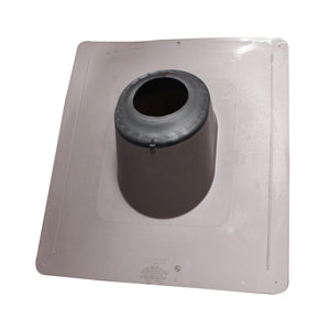 Canplas Duraflo Pipe Flange Roof Flashing - Thermoplastic - Brown - 16.2-in L x 16.2-in W