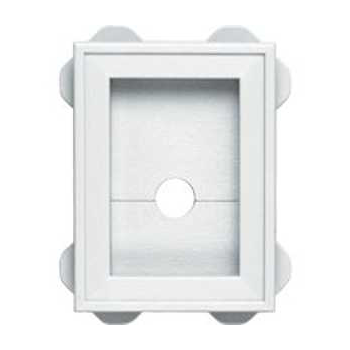 Wrap Around Mounting Block, White