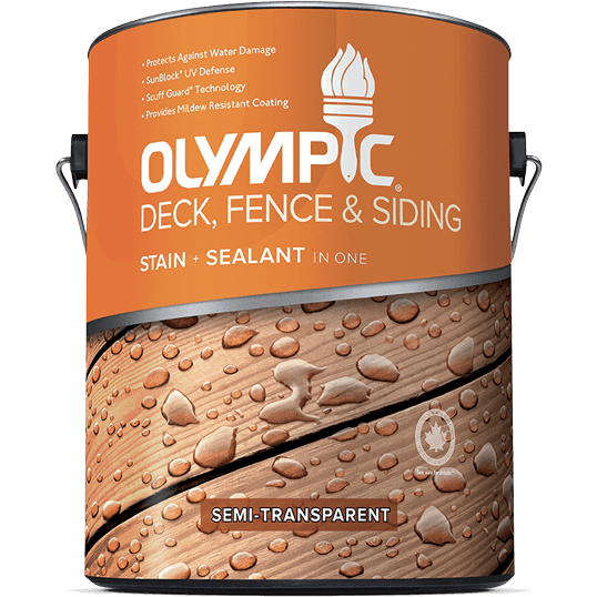 Wood Protector Stain+Sealant Semi-Transparent 3.78L