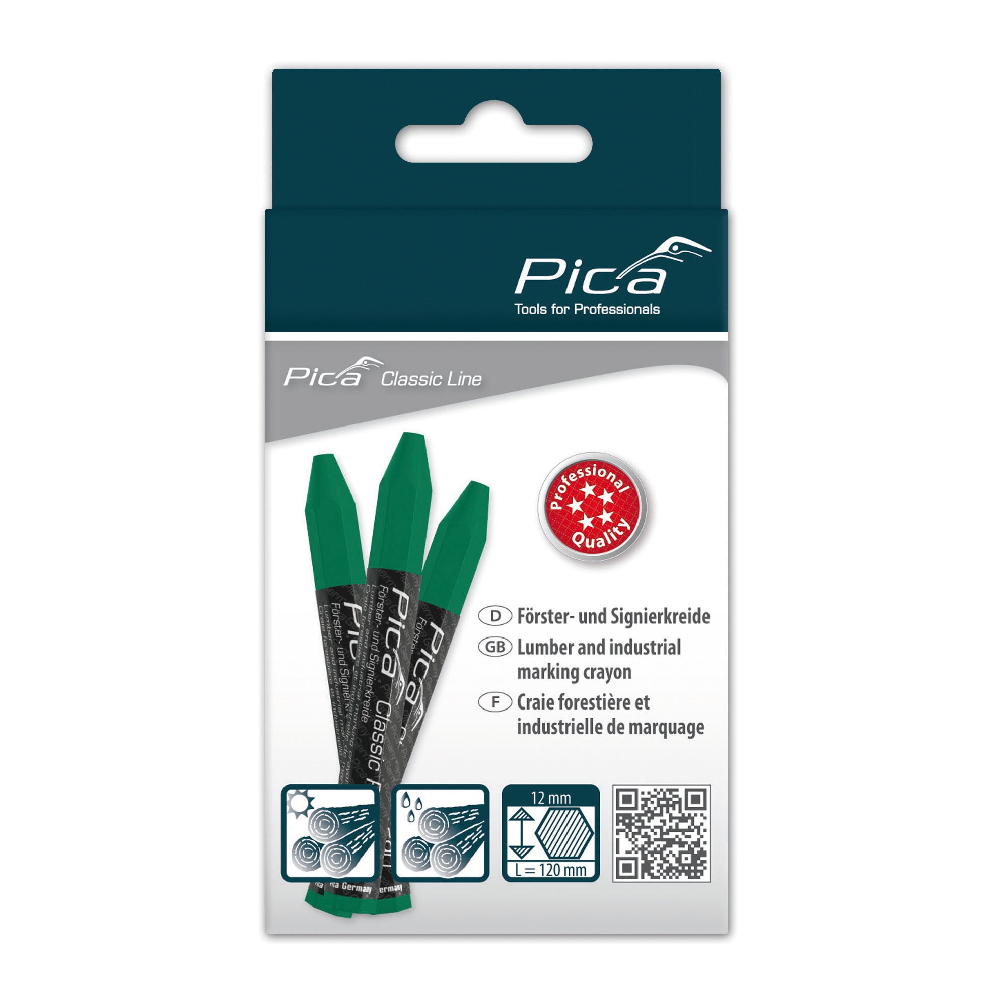 Pica Pro Lumber Crayon, Green