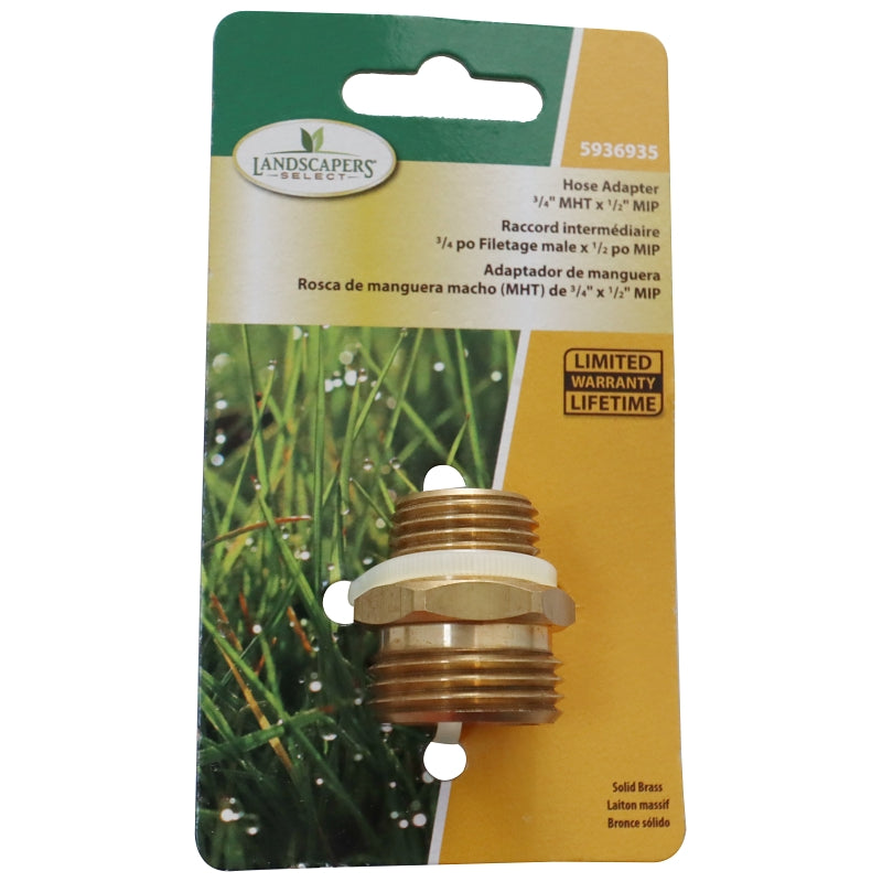 3/4" x 1/2" Garden Hose Adapter