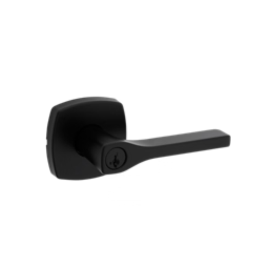 Prague Lever - Keyed, Matte Black