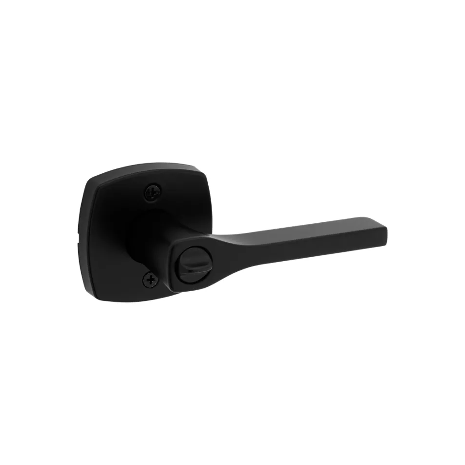 Prague Lever - Keyed, Matte Black