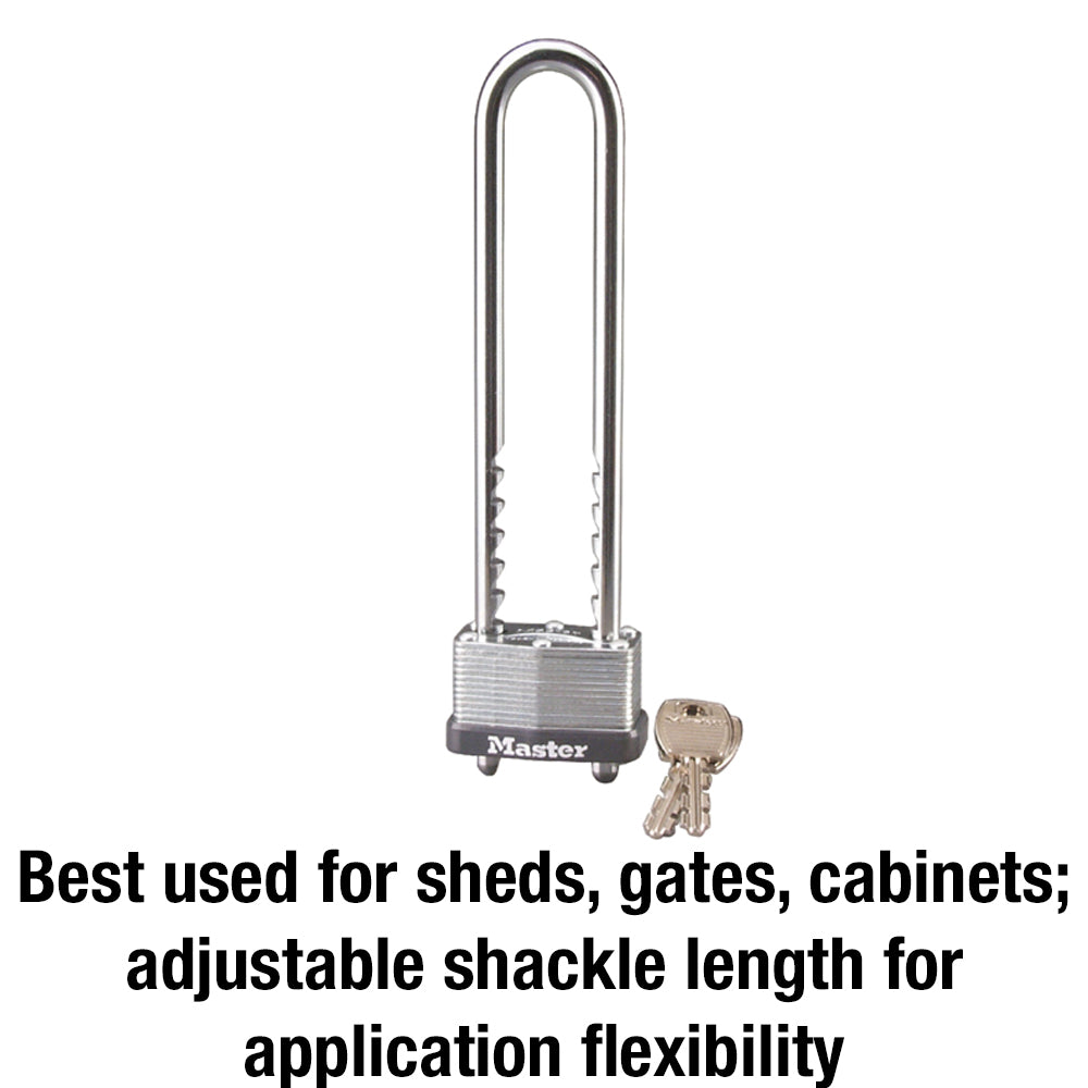 LOCK BIKE STL 7IN H X1-3/4IN W