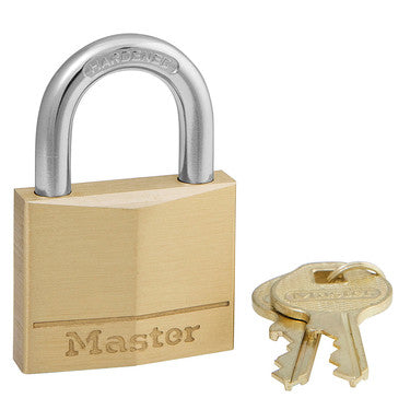 PADLOCK BRS KD VRTCLR 7/8IN