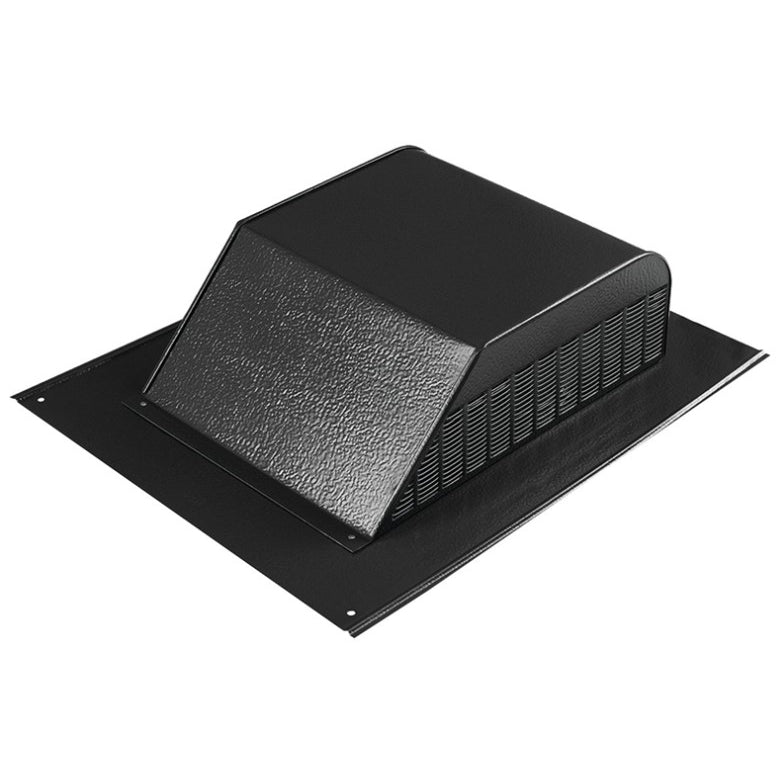 ROOF LOUVER SLANT BACK BLACK
