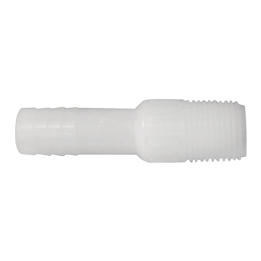 1/2" Nylon Insert Adapter MIP, White