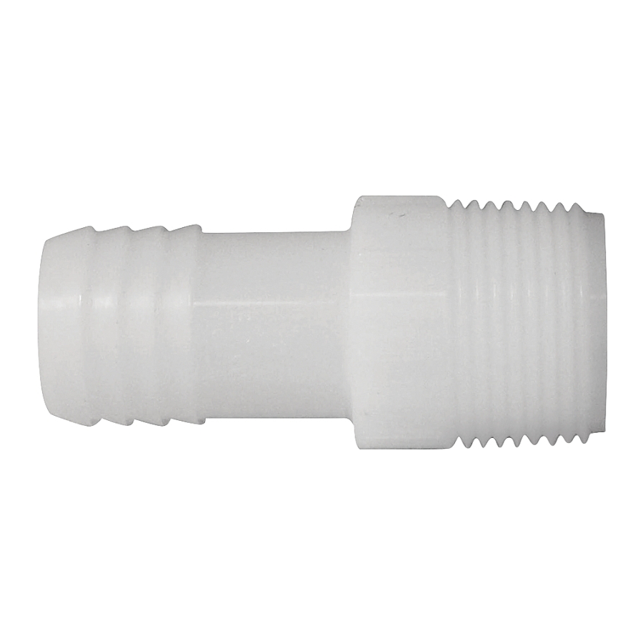 1" Nylon Insert Adapter MIP, White