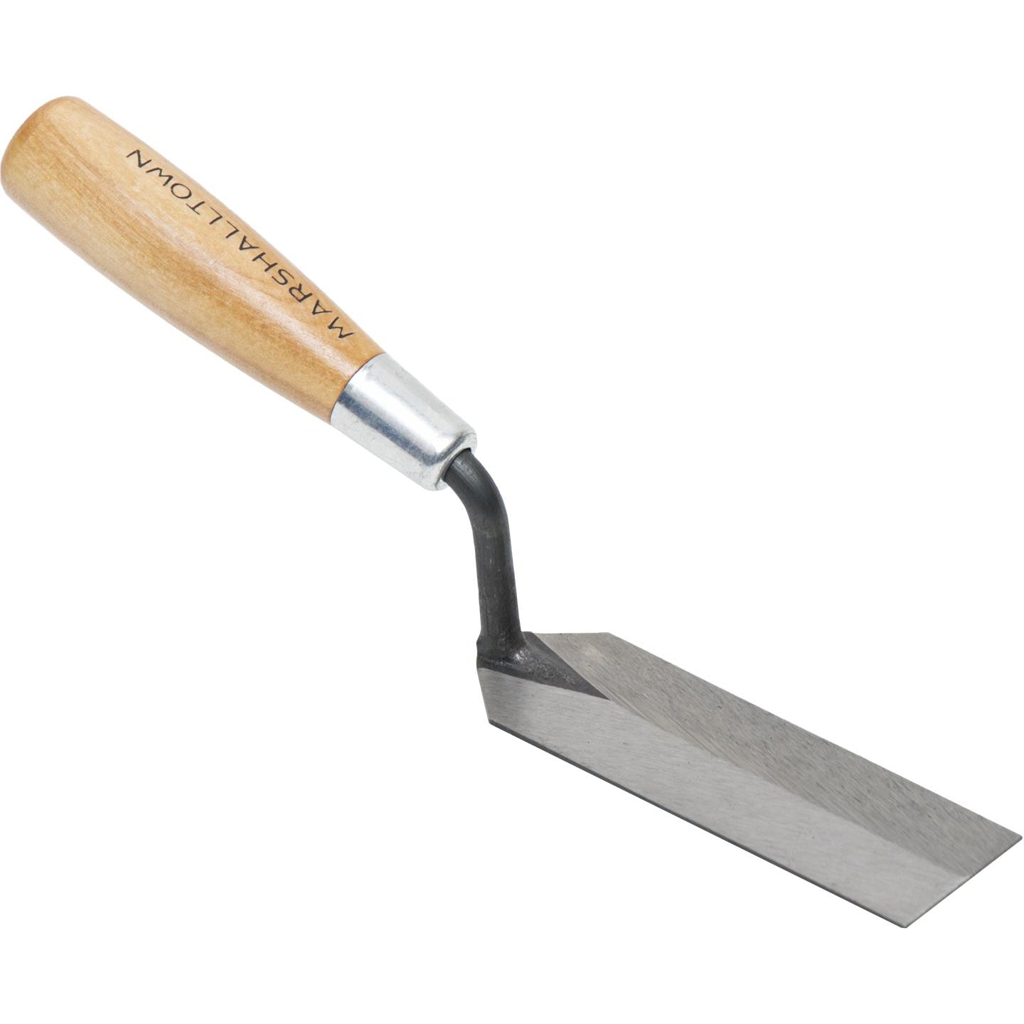 2"x5" Margin Trowel with Wooden Handle