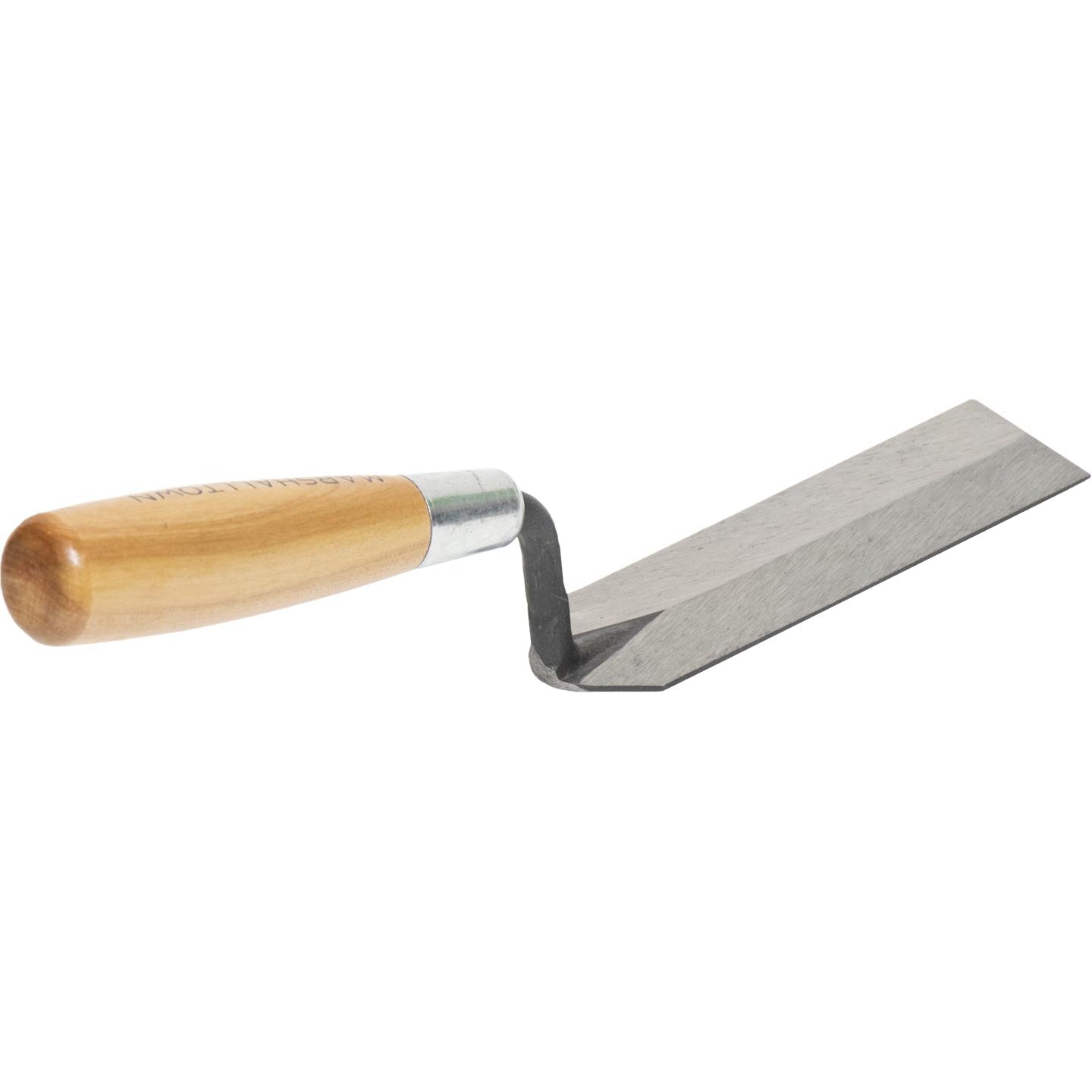 2"x5" Margin Trowel with Wooden Handle