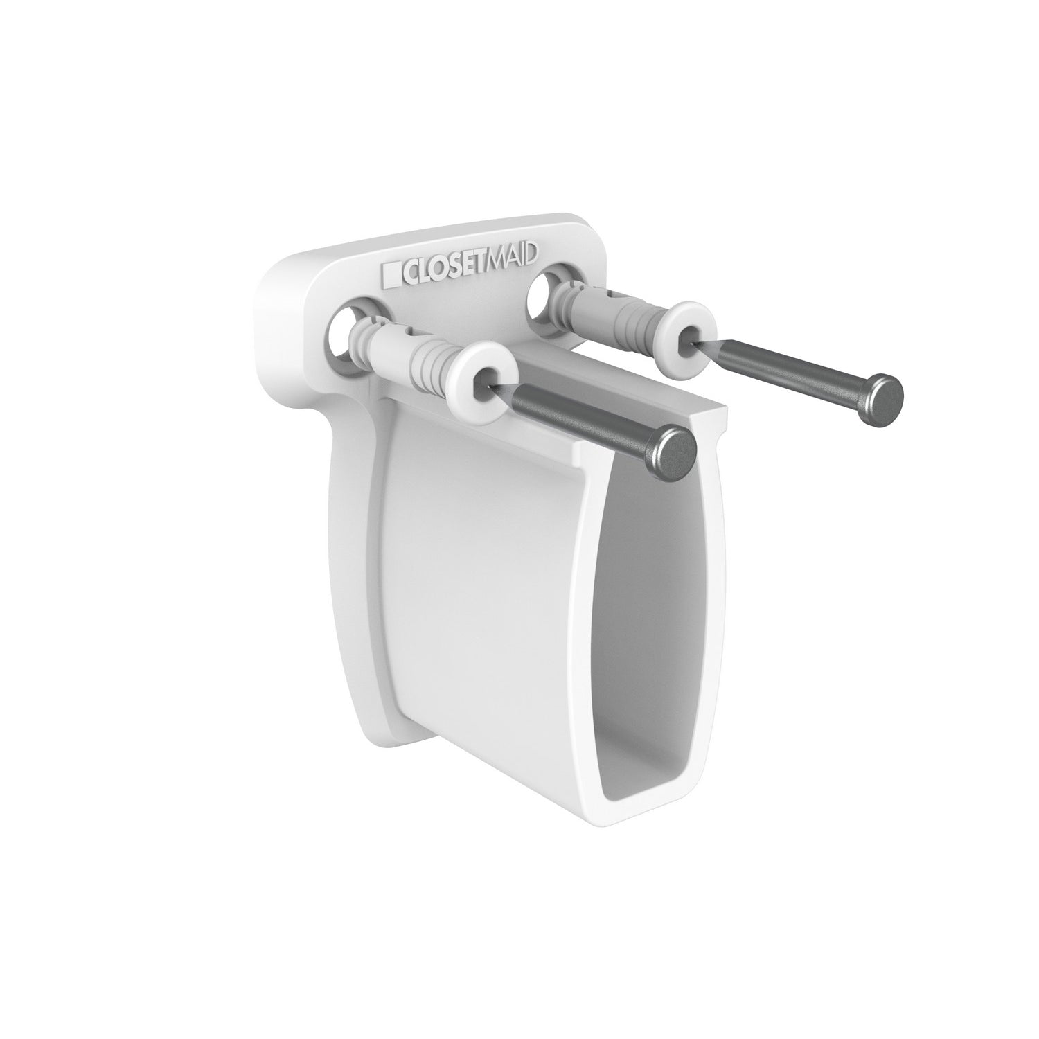 1.75" Dia. Wall Brackets Fixed Mount (12/Pack) Resin