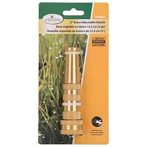 5" Adjustable Brass Nozzle