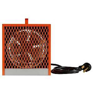 20A 240V 4800W 12,285Btu/hr Portable Heater Orange