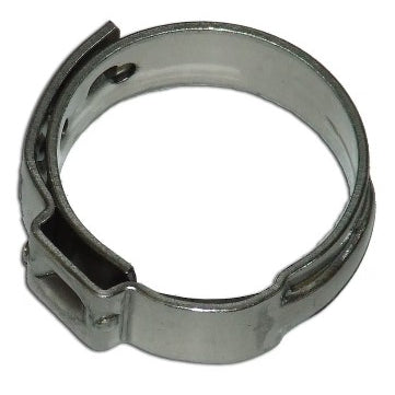 1/2" Pex Clamp Ring, Stainless Steel