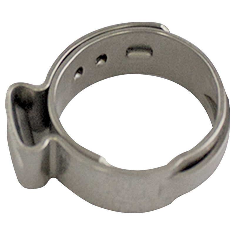 3/4" Pex Clamp Ring, Stainless Steel