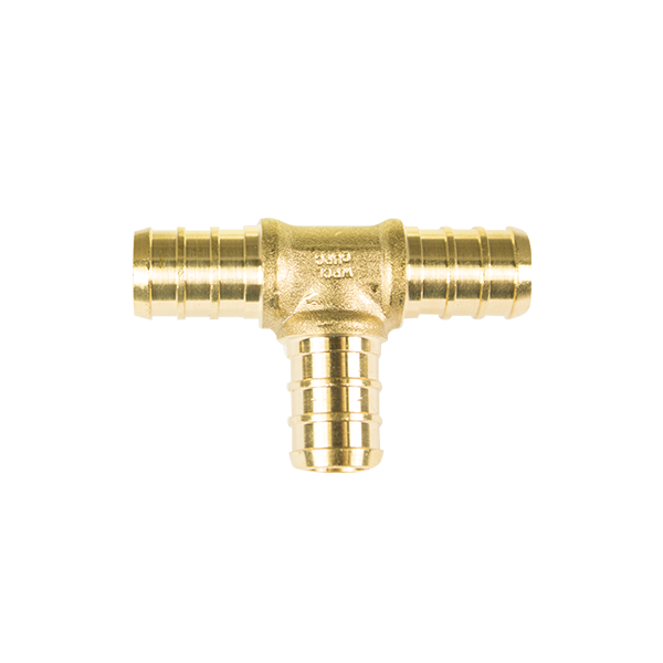 1/2"x1/2"x1/2" Brass Tee (25/Pack)