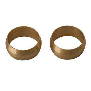 5/8" Pipe Sleeve, Brass (2 Pack)