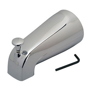 1/2" Tub Spout Diverter, Chrome