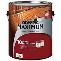 OLYMPIC MAXIMUM STAIN + SEALANT IN ONE SOLID WHITE 3.78L