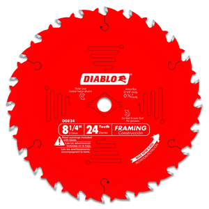 8-1/4 in. x 24 Tooth Framing Saw Blade