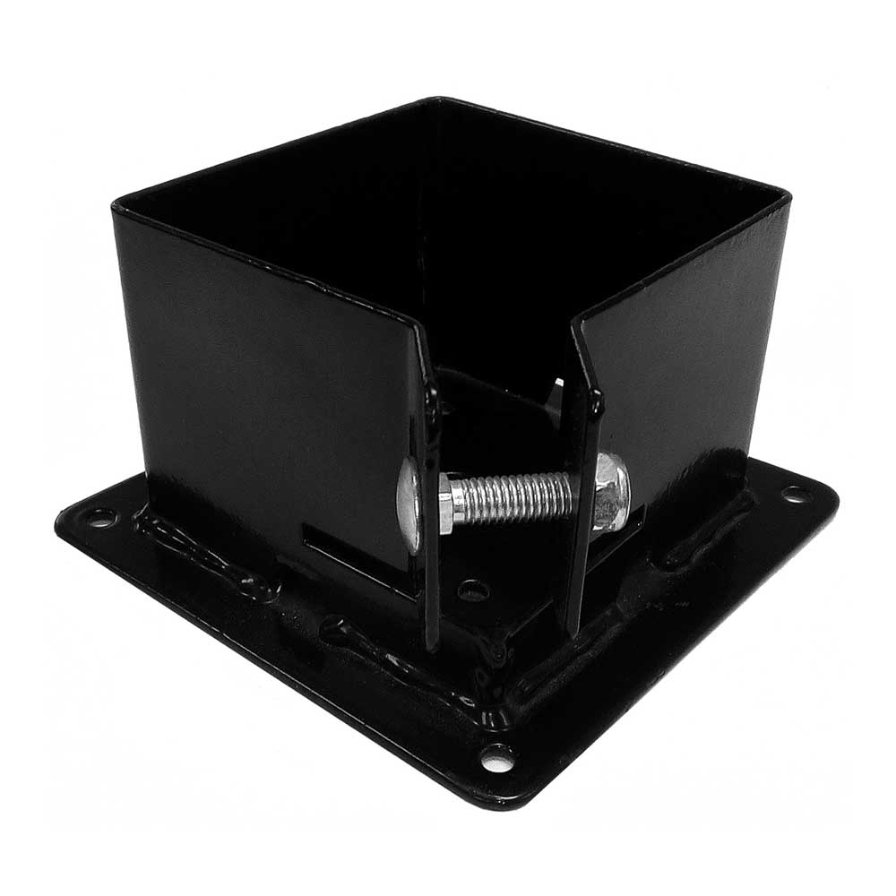 4"x4" Pylex FIXBASE44 Base, Black