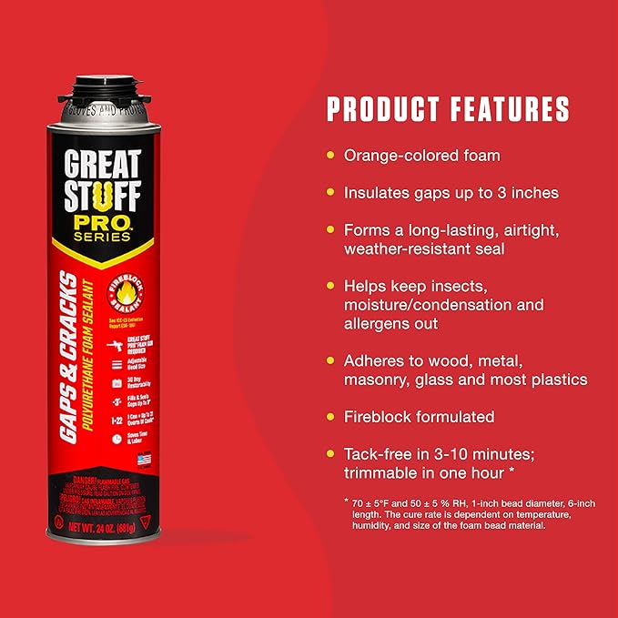 24oz Gaps & Cracks Gun Foam