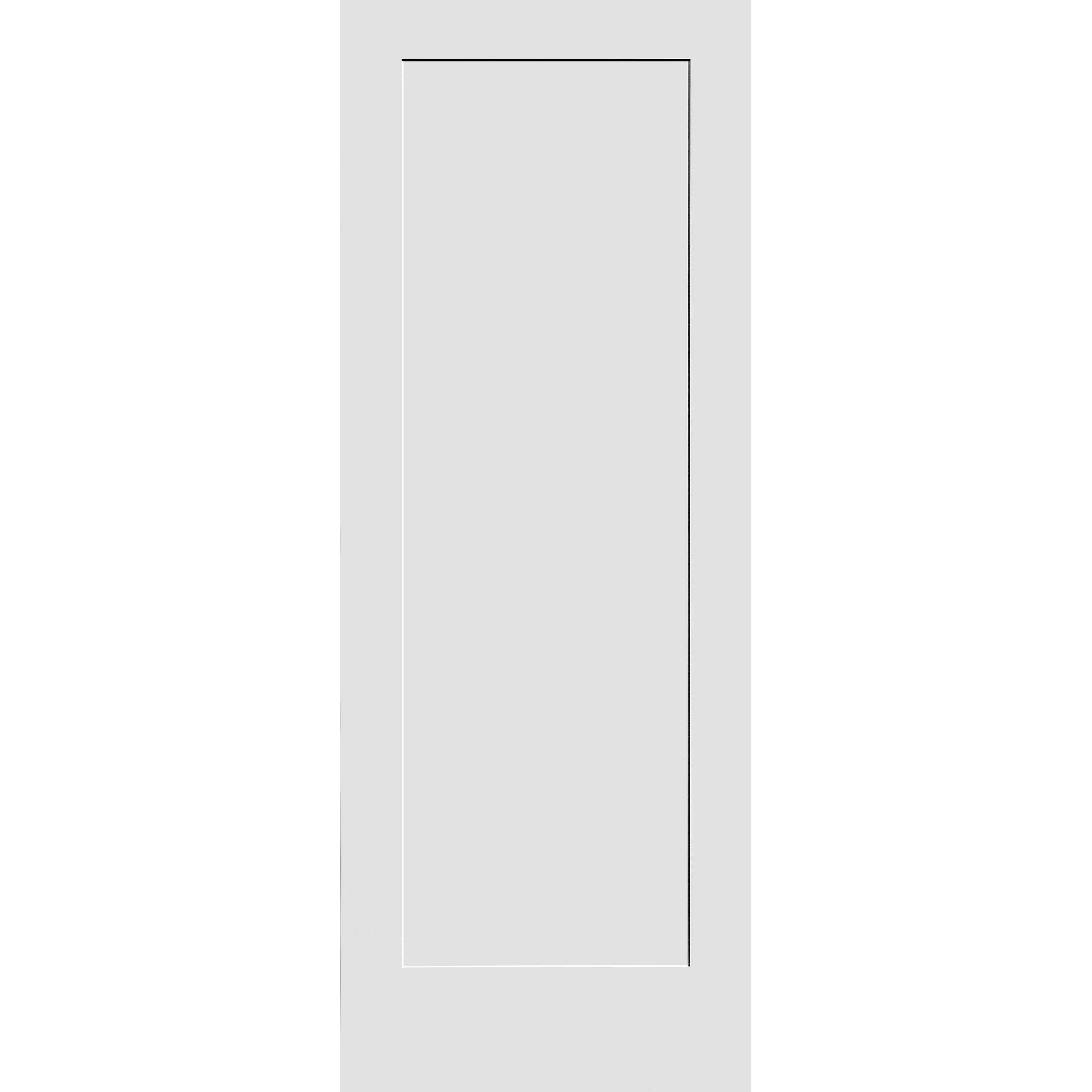 34X96 #8401 MDF PRIMED SHAKER PANEL INTERIOR DOOR 1-3/4 THICKNESS