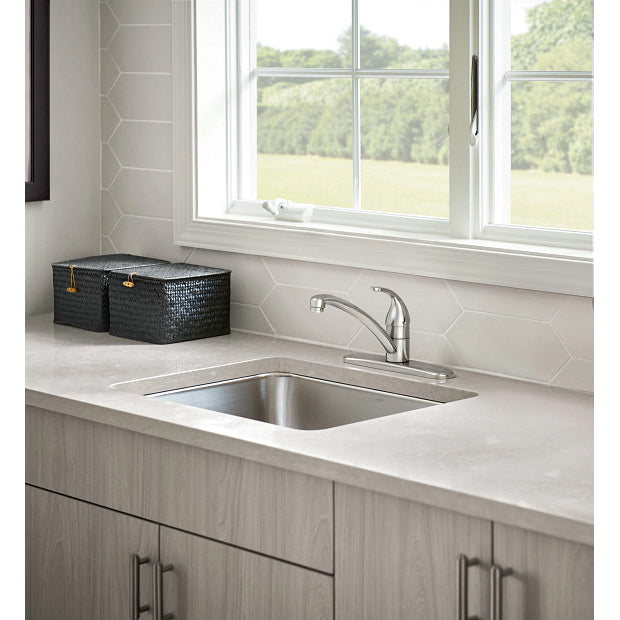 Adler One-Handle Kitchen Faucet, Chrome
