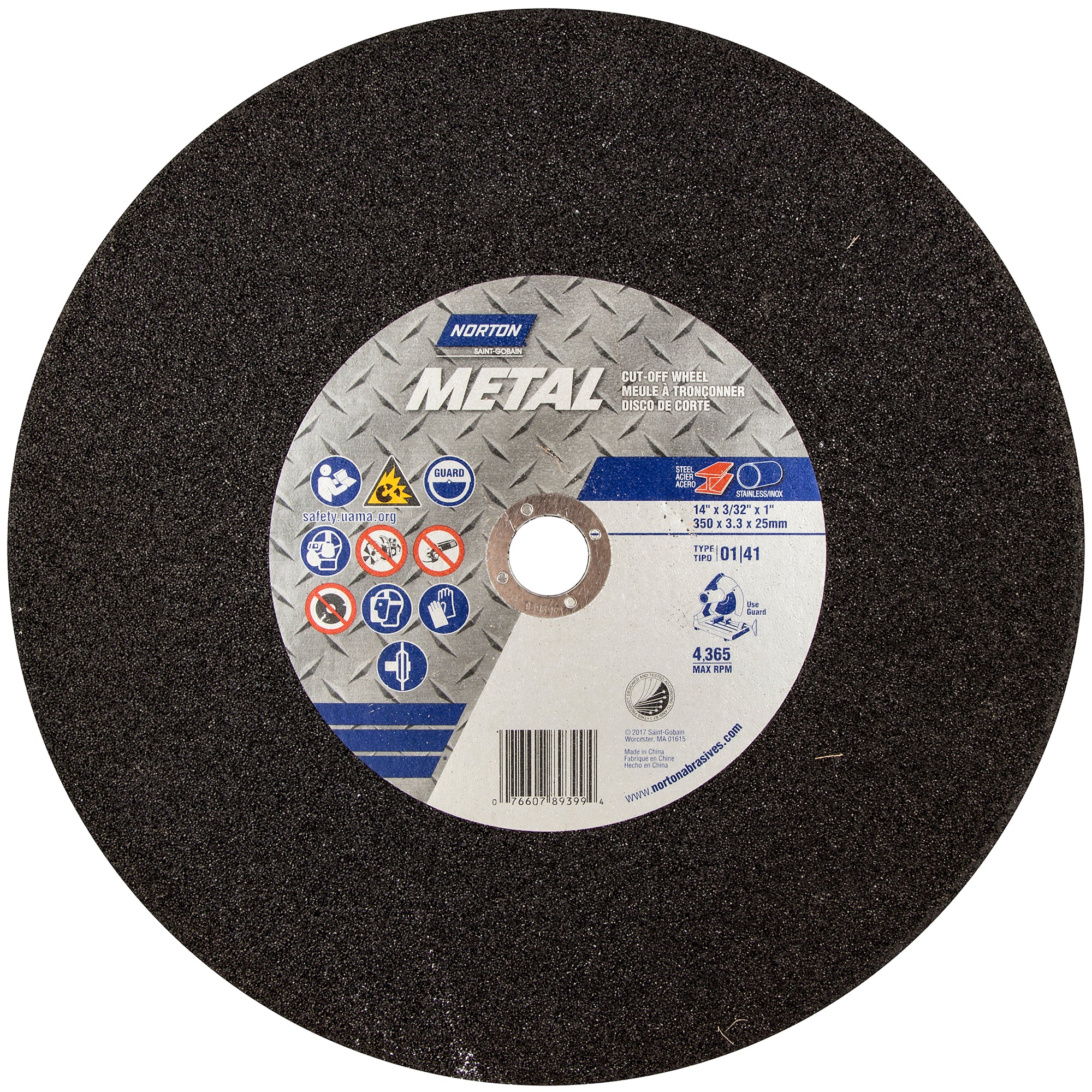 12" Metal Chop Saw Cut-Off Wheel